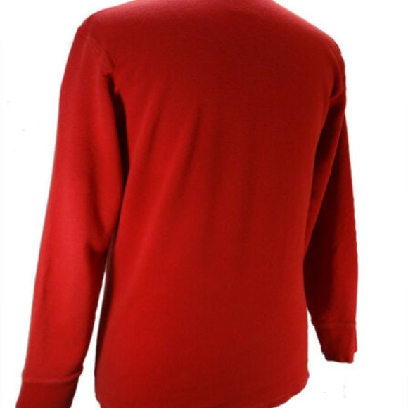 Ralph Lauren Polo Sleepwear Red Long Sleeve Sz L - Picture 4 of 7